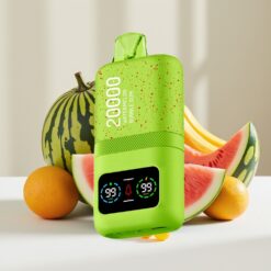 Aivono AIM MAGIC 20000 Puffs Wegwerp Vape Watermeloen Bubblegum – 26ml E-liquid, Dual Mesh Coils, LCD-scherm