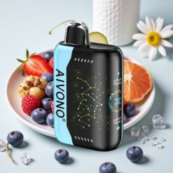 Aivono Aim Boom 25000 Puffs Wegwerp Vape Blauwe Framboos IJs
