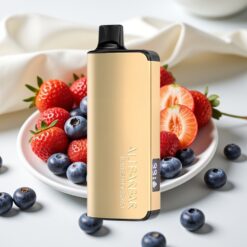 Alibarbar Ingot 9000 Puffs Wegwerp Vape Blauwe Bes – 22ml Vloeistof, 2350mAh Batterij, LED Display