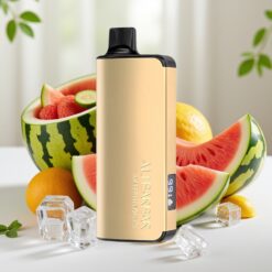 Alibarbar Ingot 9000 Puffs Wegwerp Vape Watermeloen IJs – 22ml E-liquid, 2350mAh, LED Display