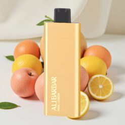 Alibarbar Pandora 7000 Puffs Wegwerp Vape Roze Citroen