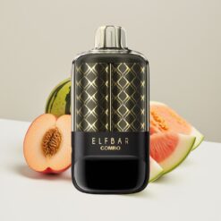 ELF BAR COMBO 25000 Puffs Wegwerp Vape Perzik Mango & Watermeloen – 700mAh, Duale Modus, Type-C