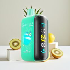 ELF BAR RAYA D3 25000 Puffs Herlaadbare Disposable Vape met Kiwi Ananas IJs – 23ml, 5% Nicotine, Type-C Opladen