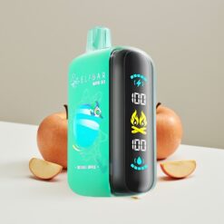 ELF BAR RAYA D3 25000 Puffs Wegwerp Vape Dubbele Appel met 23ml E-vloeistof, 5% Nicotine en Type-C Opladen
