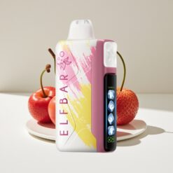 Elf Bar Ice King 40000 Puffs Disposable Vape Kers Strazz – 20ml, 5% Nicotine, Oplaadbare 850mAh Batterij, LCD-scherm