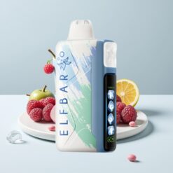 Elf Bar Ice King 40000 Puffs Herlaadbare Disposable Vape Blauwe Framboos IJs met Ajusteerbare Koeling en LCD-scherm