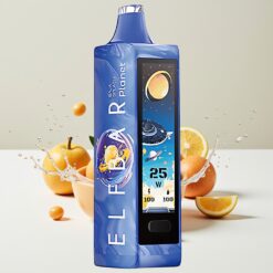 Elf Bar Planet 25000 Puffs Disposable Vape Baja Spetter – 5% Nicotine, 18ml, 800mAh Oplaadbare Batterij, Mesh Coil