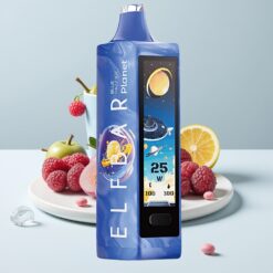 Elf Bar Planet 25000 Puffs Disposable Vape Blauwe Framboos IJs – 50mg – 18ml – 800mAh