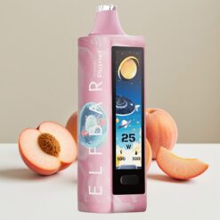Elf Bar Planet 25000 Puffs Disposable Vape Perzik+ 50mg 18ml 800mAh Mesh