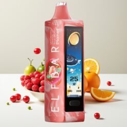 Elf Bar Planet 25000 Puffs Disposable Vape - Veenbes Sinaasappel Baja Splash - 50mg - 18ml - Oplaadbaar