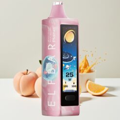 Elf Bar Planet 25000 Puffs Disposable Vape Witte Perzik Baja Splash - 50mg, 18ml, 800mAh Mesh