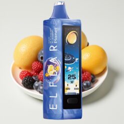 Elf Bar Planet 25000 Puffs Disposable Vape Zwarte Bes Blauwe Bes (Zuur) - 50mg - 18ml - 800mAh