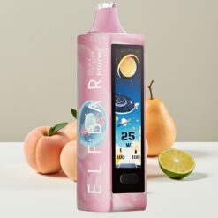 Elf Bar Planet 25000 Puffs Wegwerp Vape Dubbel Perzik Limoen – 50mg – 18ml – Oplaadbaar