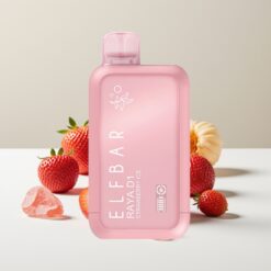 Elf Bar Raya D1 13000 Puffs Disposable Vape Aardbei IJs – 18ml, 650mAh, Type-C