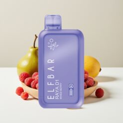 Elf Bar Raya D1 13000 Puffs Wegwerp Vape met Gemengde Bessen, 18ml, Oplaadbaar 650mAh, Type-C