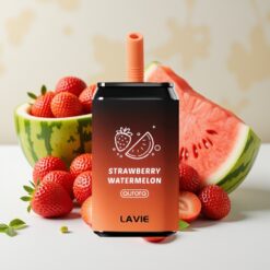LAVIE Aurora 11000 Puffs Verwijderbare Vape Aardbei Watermeloen – 22ML, 650mAh, Type C