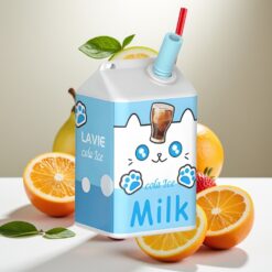 LAVIE Milk 7000 Puffs Wegwerp Vape Cola IJs – 16ML, 600mAh, Type C