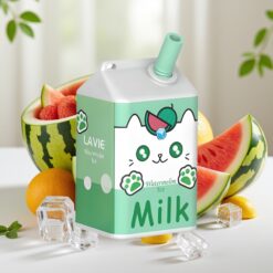 LAVIE Milk 7000 Puffs Wegwerp Vape Watermeloen IJs – 16ML, 600mAh, Type C