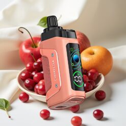 Razz Bar 45000 Puffs Wegwerp Vape Kersen Cola met 20 mg/ml Nicotine, Mesh Coil en Aanpasbare Luchtstroom