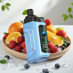 Razz Bar 45000 Puffs Wegwerp Vape Zwarte Draak IJs met 1.0 Ohm Mesh Coil en Instelbare Luchtstroom