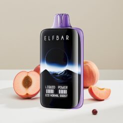 Elfbar Moonnight 40000 Puffs – 22ml Vloeistof, 1000mAh Oplaadbaar, Perzik Bes Type-C Snel Opladen
