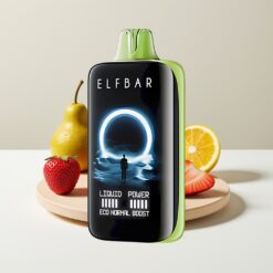 Elfbar Moonnight 40000 Puffs – Aardbei Kiwi IJs – 22ml Vloeistof – 1000mAh Batterij – Mesh Coil