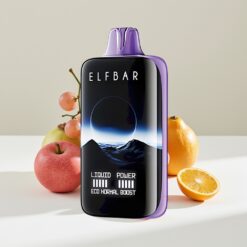 Elfbar Moonnight 40000 Puffs – Druif IJs, 22ml Vloeistof, 1000mAh Oplaadbare Battery, Type-C Laden