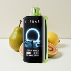 Elfbar Moonnight 40000 Puffs – Kiwi Passievrucht Guava – 22ml – Mesh Coil – Type-C Opladen